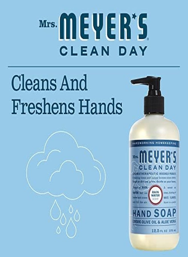 Mrs. MEYER'S Liquid Hand Soap, Rainwater, 12.5 Fl Oz (Pack of 4) - Image 5